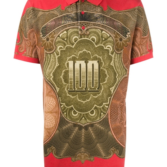 NWT GIVENCHY dollar print polo shirt - Picture 2 of 8